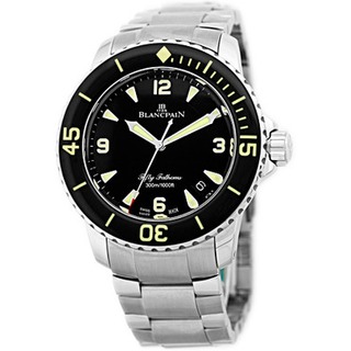 Swiss Luxury Replica Blancpain 50 Fathoms Automatic Steel with Steel Bracelet Watch 5015-1130-71